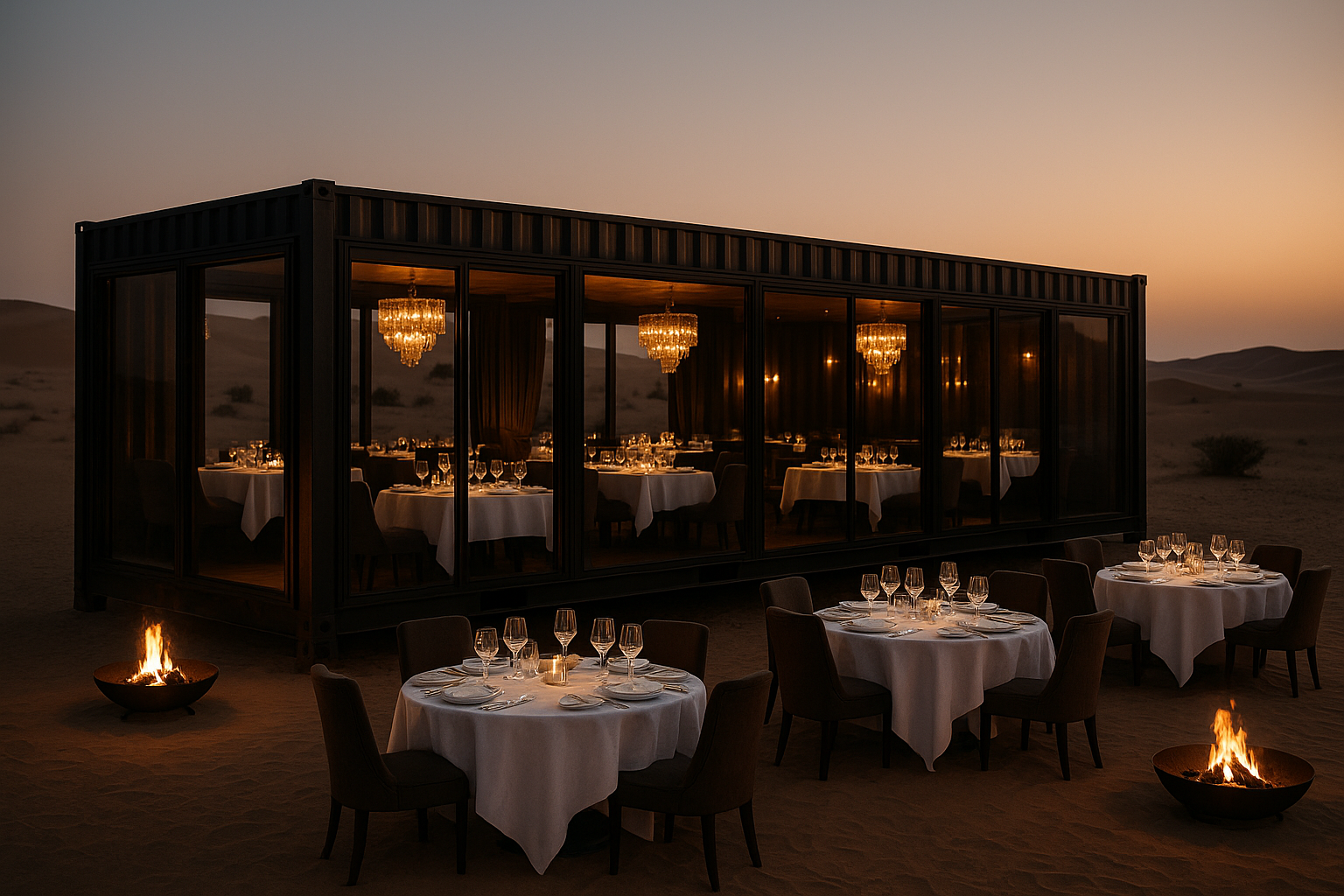 Wie Container-Restaurants die Gastro-Szene in den VAE revolutionieren